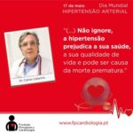 Dia 17 maio - Dia Mundial da Hipertensão Arterial