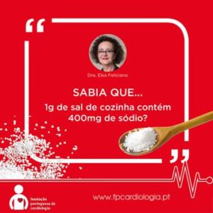 Sabia que 1g de sal de cozinha contem 400mg de sódio? - Fundação ...