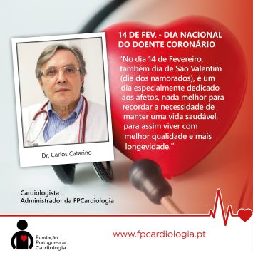 Dia 14 de Fevereiro – Dia Nacional do Doente Coronário - Fundação  Portuguesa Cardiologia